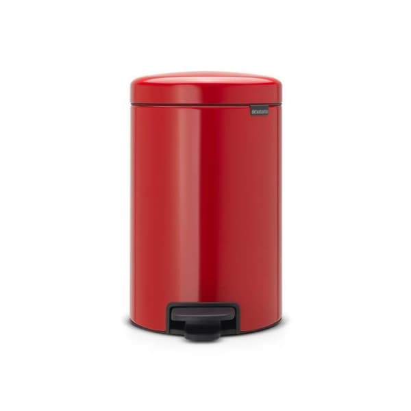 BRABANTIA NewIcon Pedalbehållare - 12L - Röd