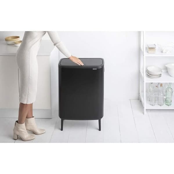 Brabantia (BRAA3) Brabantia - Bo Touch Bin Hi, 60L, Matt Svart - 130229