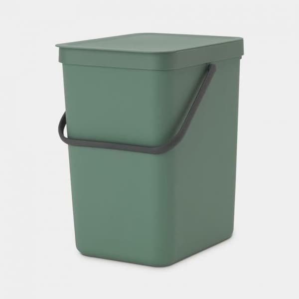 BRABANTIA Avfallskärl Sort &amp; Go 25 L - Grangrön