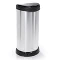 Miniatyrbild 2 av 6: Curver Pedalhink Deco oval 40L silver