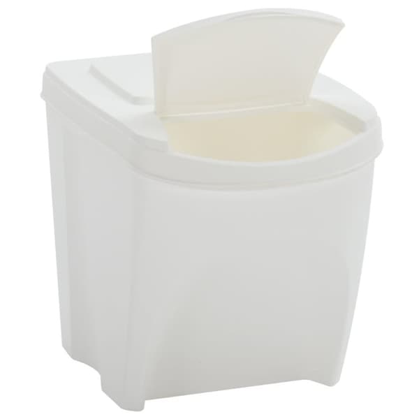 vidaXL stabelbare affaldsspande 4 stk. 100 l polypropylen hvid