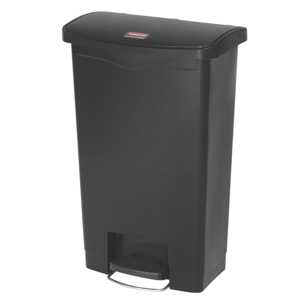 Rubbermaid Pedalhink Slim Jim 50 L svart