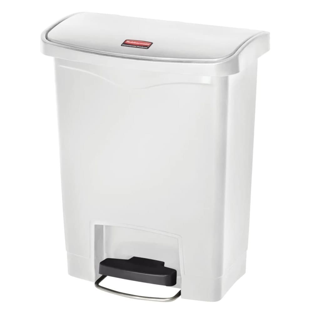 Rubbermaid Pedalhink Slim Jim 30 L vit