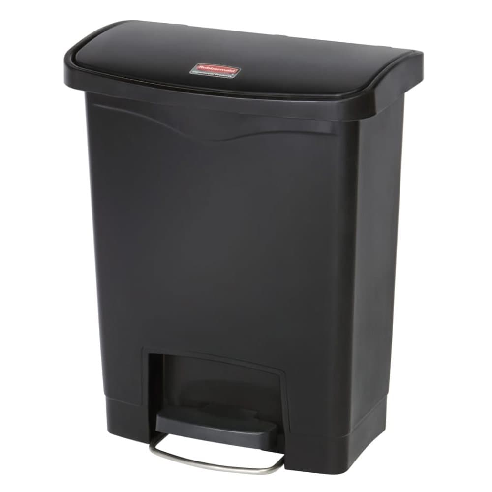 Rubbermaid Pedalhink Slim Jim 30 L svart