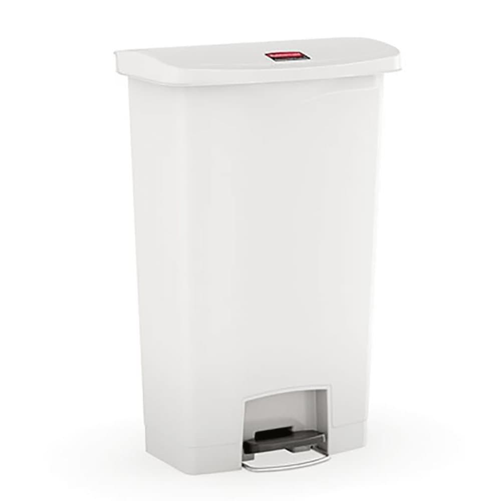 Rubbermaid Pedalhink Slim Jim 50 L vit