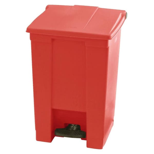 Rubbermaid Klassisk pedalhink 45,4 L röd