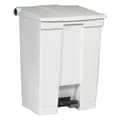 Miniatyrbild 1 av 3: Rubbermaid Klassisk pedalhink 68,1 L vit
