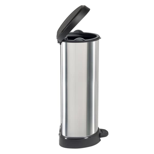 Curver Pedalhink Deco D-formad 40L silver