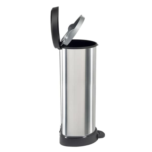 Curver Pedalhink Deco D-formad 40L silver