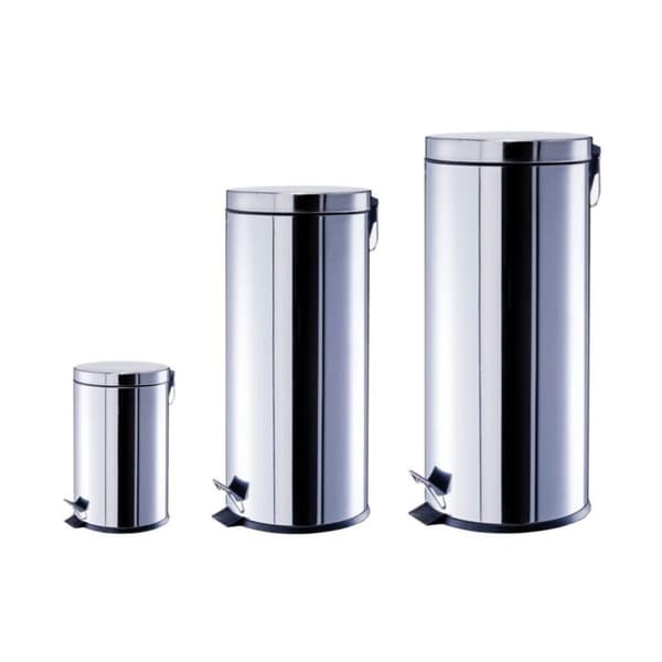 Sch&auml;fer Pedal Bin 3L Silver
