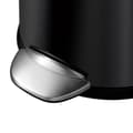 Miniatyrbillede 3 af 5: Vepa Bins Belle Deluxe Pedal Bin 3L Sort/Sølv