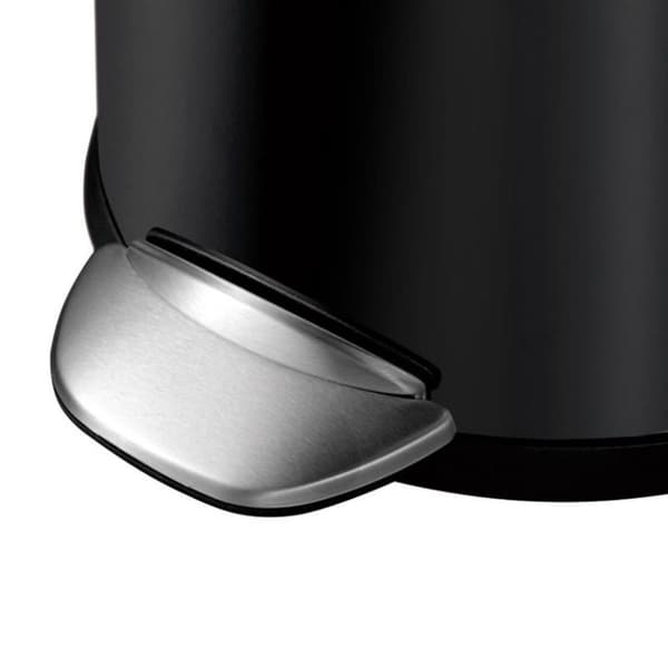 Vepa Bins Belle Deluxe Pedal Bin 3L Sort/Sølv