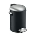 Miniatyrbillede 1 af 5: Vepa Bins Belle Deluxe Pedal Bin 3L Sort/Sølv
