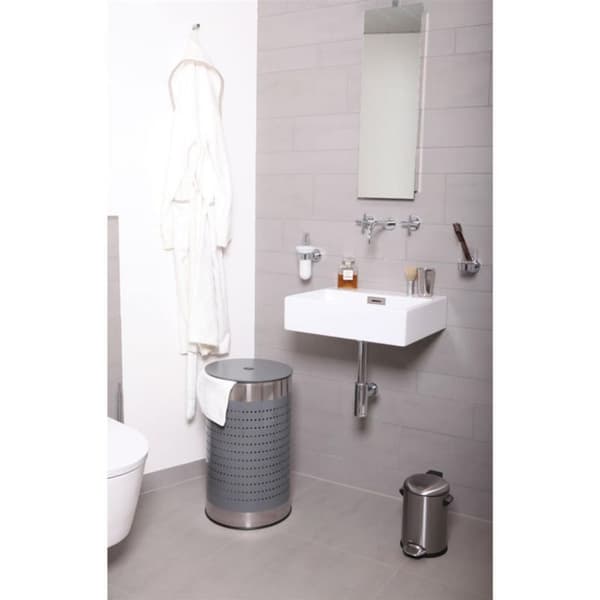 EKO Vepa Bins Belle Deluxe Pedal Bin 3L Matta ruostumatonta terästä