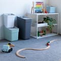 Pikkukuva 6 / 6: Curver Keräilyvalmis roskakori 30L Sininen/vaaleanharmaa