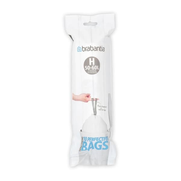 Brabantia PerfectFit jätepussit H 50-60L 10 kpl