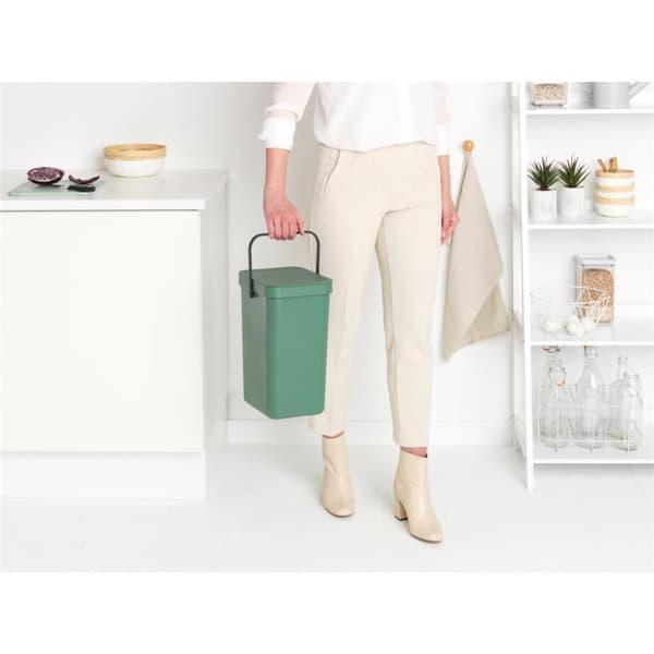 Brabantia Sort and Go Waste bin 12L Fir Green