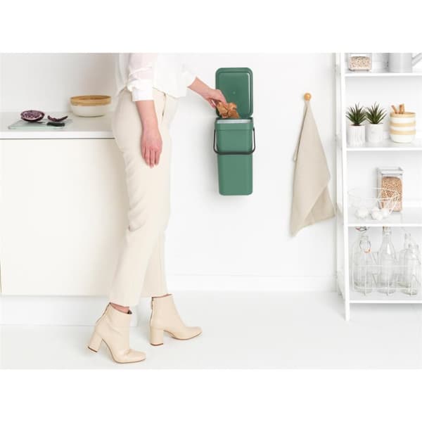 Brabantia Sort and Go Waste bin 12L Fir Green