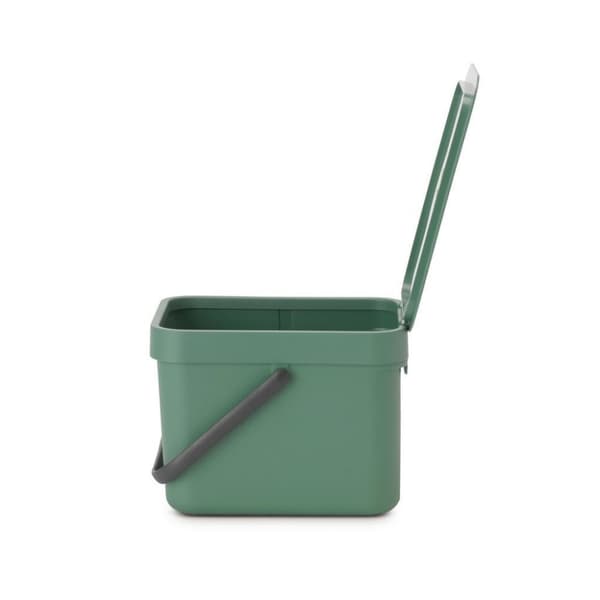 Brabantia Sort &amp; Go Waste Bin 6L Gran Green