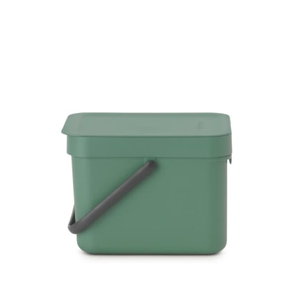 Brabantia Sort &amp; Go Waste Bin 6L Gran Green