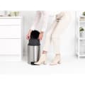 Miniatyrbild 4 av 5: Brabantia Newicon Pedal Bin 12L Matt stål