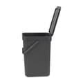 Miniatyrbillede 3 af 5: Brabantia Sort and Go Affaldsspand 12L Grå
