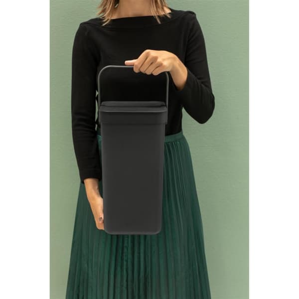 Brabantia Sort and Go Affaldsspand 12L Grå