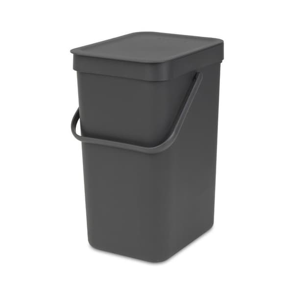 Brabantia Sort and Go Affaldsspand 12L Grå