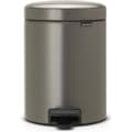 Miniatyrbild 1 av 3: Brabantia NewIcon Pedal Bin 5L Platinum