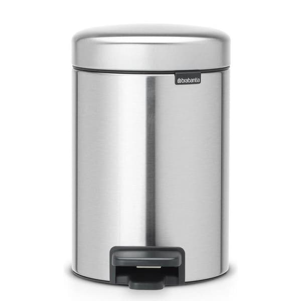 Brabantia Newicon Pedal Bin 3L Matt stål