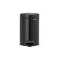 Miniatyrbild 1 av 5: Brabantia NewIcon Pedal Bin 3L Matt Svart