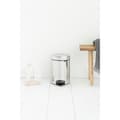 Miniatyrbild 4 av 5: Brabantia Newicon Pedal Bin 3L Brilliant Steel