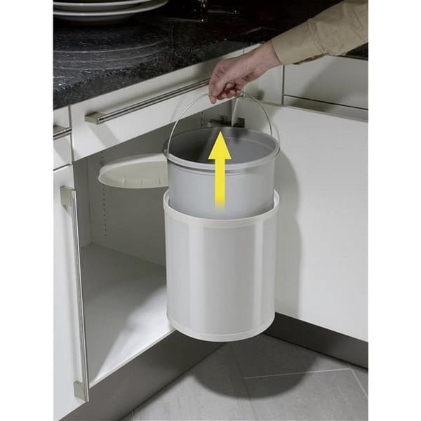 Hailo 3555-001 Compact-Box M skraldespand 15L Hvid