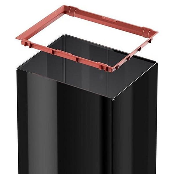 Hailo 0860-241 Big-Box Swing XL skraldespand 52L Sort