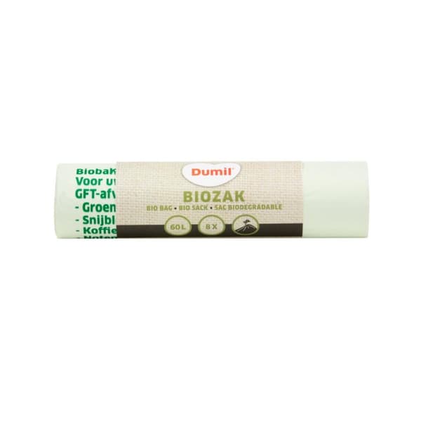 Dumil Bio Affaldssække 60L 8 Stk