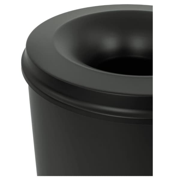 V-Part selvslukkende papirspand 80 l sort