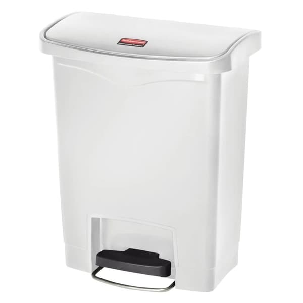 Rubbermaid pedalspand Slim Jim 30 l hvid
