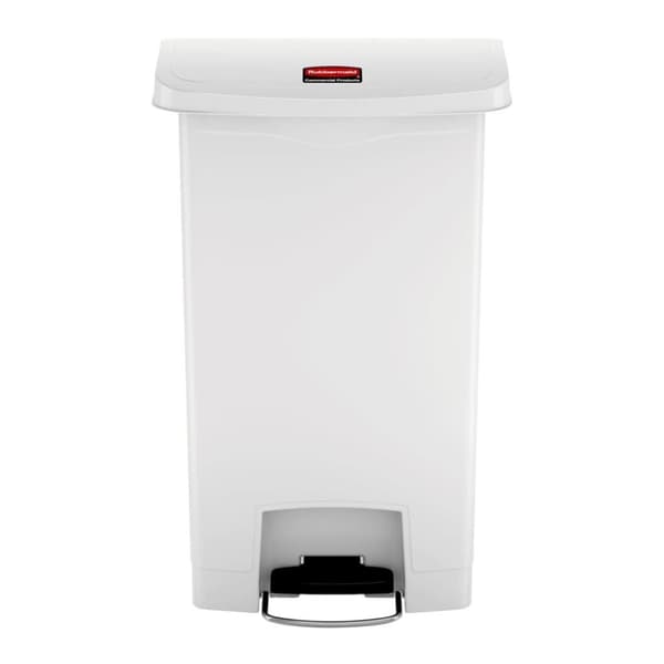 Rubbermaid pedalspand Slim Jim 50 l hvid