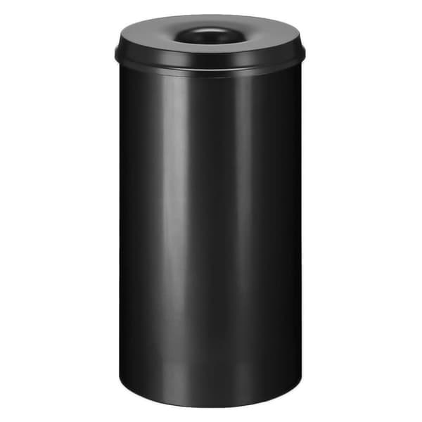 V-Part selvslukkende affaldsbeholder 50 l sort