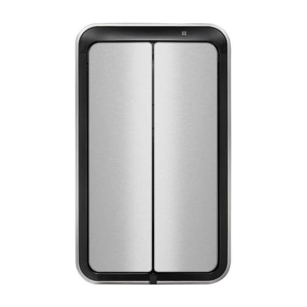 EKO DeLuxe Phantom Sensor Avfallskärl 30L Matt rostfritt stål
