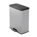 Miniatyrbild 3 av 5: Curver Decobin Pedal Bin 65L Silver Metallic