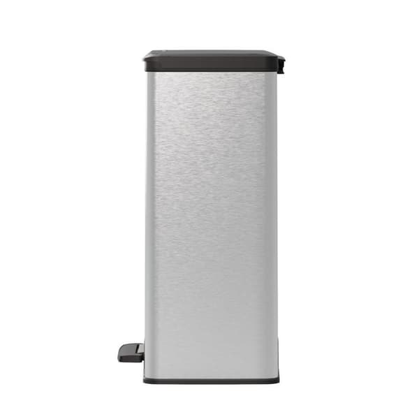 Curver Decobin Pedal Bin 65L Silver Metallic