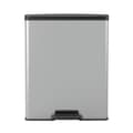 Miniatyrbild 1 av 5: Curver Decobin Pedal Bin 65L Silver Metallic