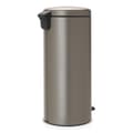 Miniatyrbild 3 av 4: Brabantia Newicon Pedal Bin 30L Platinum
