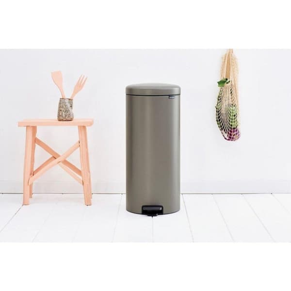 Brabantia Newicon Pedal Bin 30L Platinum