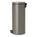 Miniatyrbild 2 av 4: Brabantia Newicon Pedal Bin 30L Platinum