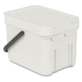 Miniatyrbild 2 av 3: Brabantia Sort &amp; Go Afvalemmer 6L Lichtgrijs