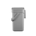 Miniatyrbild 5 av 8: EKO Puro II Foodwaste Caddy Afvalemmer 5L Grijs