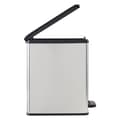 Miniatyrbild 2 av 4: Curver Decobin Slim Pedal Chamber 25L Metallic/Zwart