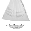 Pikkukuva 7 / 7: Rootzin kiristysnyöripussit - Roskapussi - Roskapussi - Roskapussi kiristysnyörillä - Kiristysnyörillä roskapussit - Vahvat kiristysnyöripussit - Valk